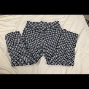 Charter Club Cambridge Slim Leg Pants Patterned